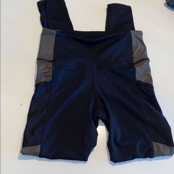 Mono b black and army green mesh panel leggings - Picture 4 of 7